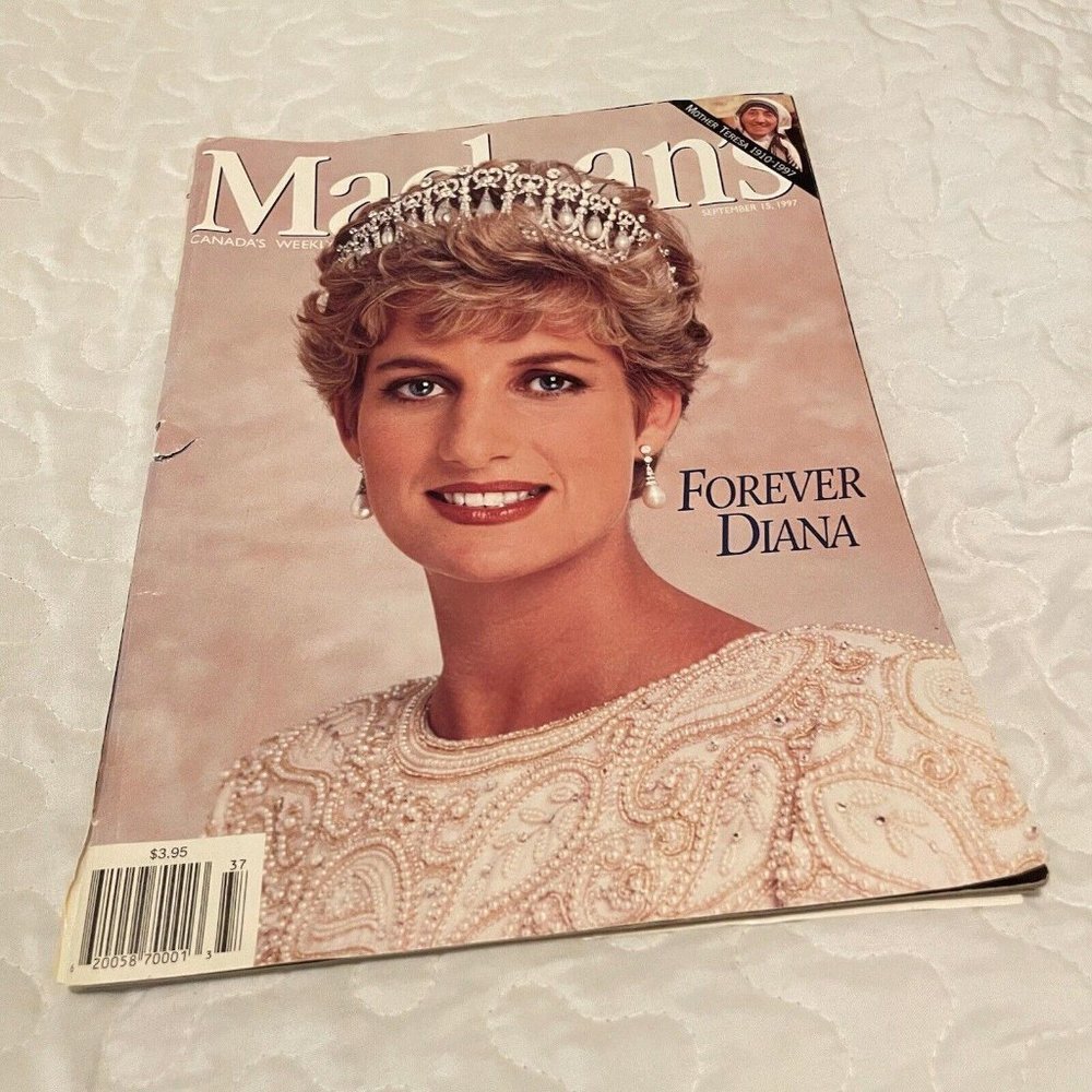 Maclean's Magazine PRINCESS DIANA September 15 1997 / Mother Teresa - Canadian